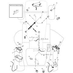 McCulloch M115-77TC - 96051005900 - 2012-10 - Electrical Parts Diagram