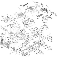 McCulloch M115-77TC - 96051005901 - 2013-06 - Chassis & Enclosures Parts Diagram