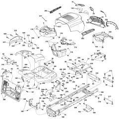McCulloch M115-77TC - 96051005902 - 2014-04 - Chassis & Enclosures Parts Diagram
