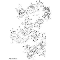 McCulloch M115-97 - 96041026603 - 2013-06 - Chassis & Enclosures Parts Diagram