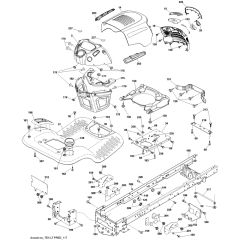 McCulloch M115-97T - 96041037600 - 2014-06 - Chassis & Enclosures Parts Diagram