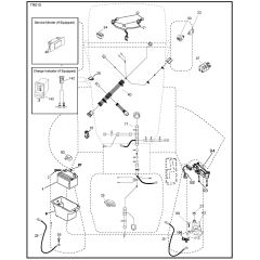 McCulloch M115-97T - 96041037600 - 2014-06 - Electrical Parts Diagram