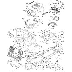 McCulloch M115-97TC - 96051013200 - 2014-06 - Chassis & Enclosures Parts Diagram