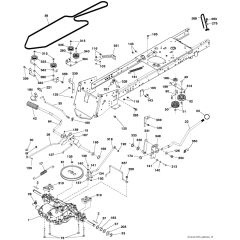 McCulloch M115-97TC - 96051013200 - 2014-06 - Drive Parts Diagram