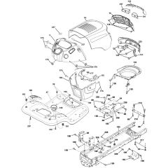 McCulloch M125107 - 96041026900 - 2011-09 - Chassis & Enclosures Parts Diagram