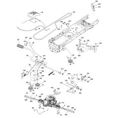 McCulloch M125107H - 96041020300 - 2010-09 - Drive Parts Diagram