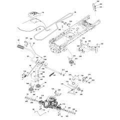 McCulloch M125107H - 96041020301 - 2011-08 - Drive Parts Diagram