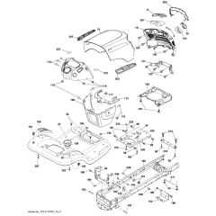 McCulloch M125107T - 96041029000 - 2012-08 - Chassis & Enclosures Parts Diagram