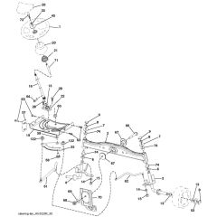 McCulloch M125107T - 96041029000 - 2012-08 - Steering Parts Diagram