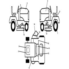 McCulloch M125107T - 96041029001 - 2012-12 - Decals Parts Diagram
