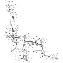 McCulloch M12530 - 96041017600 - 2010-02 - Steering Parts Diagram