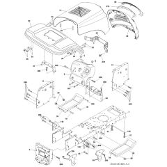 McCulloch M12538 - 96011030300 - 2011-09 - Chassis & Enclosures Parts Diagram