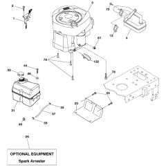 McCulloch M12538 - 96011030300 - 2011-09 - Engine Parts Diagram