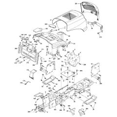McCulloch M12592RB - 96061016200 - 2008-08 - Chassis & Enclosures Parts Diagram