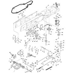 McCulloch M12592RB - 96061016901 - 2008-08 - Drive Parts Diagram