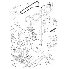 McCulloch M12597 - 96011029700 - 2010-09 - Drive Parts Diagram