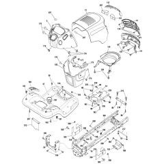 McCulloch M12597 - 96041023800 - 2011-09 - Chassis & Enclosures Parts Diagram