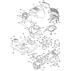 McCulloch M12597 - 96041026700 - 2012-01 - Chassis & Enclosures Parts Diagram