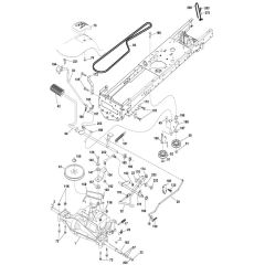 McCulloch M12597 - 96041026700 - 2012-01 - Drive Parts Diagram