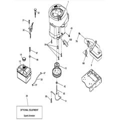 McCulloch M12597 - 96041026700 - 2012-01 - Engine Parts Diagram