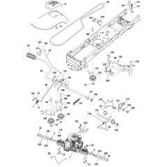 McCulloch M12597H - 96041026800 - 2011-09 - Drive Parts Diagram