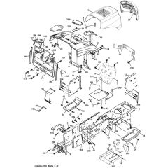 McCulloch M12597RB - 96061028700 - 2010-07 - Chassis & Enclosures Parts Diagram