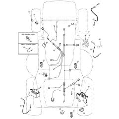 McCulloch M12597RB - 96061028700 - 2010-07 - Electrical Parts Diagram