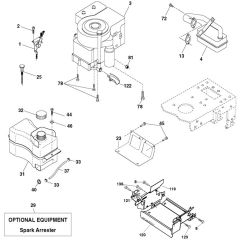 McCulloch M12597RB - 96061028700 - 2010-07 - Engine Parts Diagram