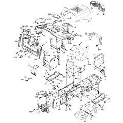 McCulloch M12597RB - 96061028702 - 2010-11 - Chassis & Enclosures Parts Diagram