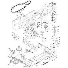 McCulloch M12597RB - 96061028702 - 2010-11 - Drive Parts Diagram