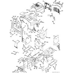 McCulloch M12597RB - 96061031300 - 2010-09 - Chassis & Enclosures Parts Diagram