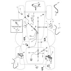 McCulloch M12597RB - 96061031300 - 2010-09 - Electrical Parts Diagram