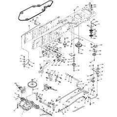 McCulloch M12597RB - 96061031301 - 2011-04 - Drive Parts Diagram