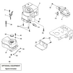 McCulloch M12597RB - 96061031301 - 2011-04 - Engine Parts Diagram