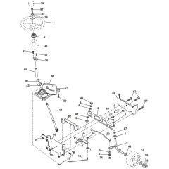 McCulloch M12597RB - 96061031301 - 2011-04 - Steering Parts Diagram