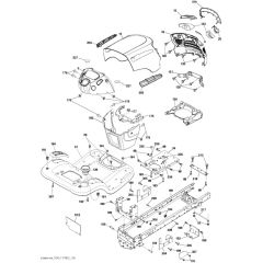 McCulloch M125-107T - 96041033500 - 2013-06 - Chassis & Enclosures Parts Diagram