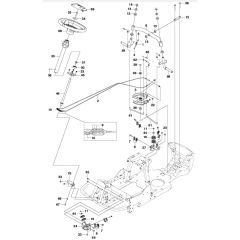 McCulloch M125-85F - 967295401 - 2015-01 - Steering Parts Diagram