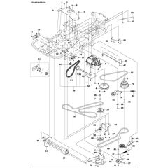 McCulloch M125-85F - 967295401 - 2015-01 - Transmission Parts Diagram