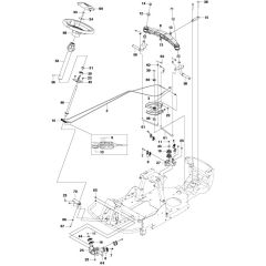 McCulloch M125-85F - 967295401 - 2016-01 - Steering Parts Diagram