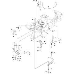 McCulloch M125-85FH - 967186901 - 2013-01 - Controls Parts Diagram