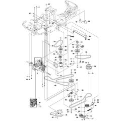 McCulloch M125-85FH - 967186901 - 2016-01 - Transmission Parts Diagram