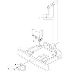 McCulloch M125-94FH - 967028401 - 2014-03 - Chassis Rear (2) Parts Diagram