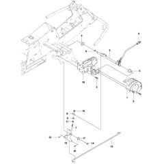 McCulloch M125-94FH - 967028401 - 2014-03 - Height Adjustment Parts Diagram