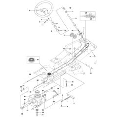 McCulloch M125-94FH - 967028401 - 2014-03 - Steering Parts Diagram