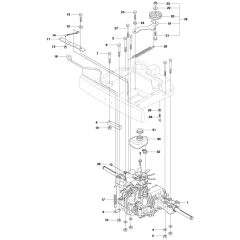 McCulloch M125-94FH - 967028401 - 2015-03 - Chassis Rear (2) Parts Diagram