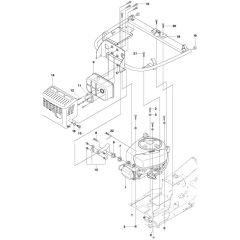McCulloch M125-94FH - 967028401 - 2015-03 - Engine Parts Diagram