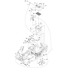 McCulloch M125-97FH - 966725601 - 2012 - Electrical Parts Diagram