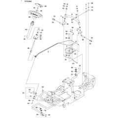 McCulloch M125-97FH - 966725601 - 2012 - Steering Parts Diagram