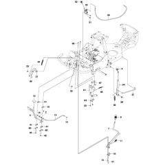 McCulloch M125-97FH - 967206901 - 2013-01 - Controls Parts Diagram