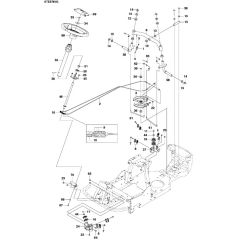 McCulloch M125-97FH - 967206901 - 2013-01 - Steering Parts Diagram